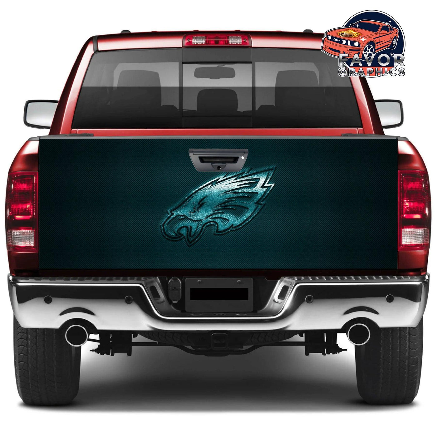 Philadelphia Eagles Tailgate Wraps For Trucks SUV Vinyl Wrap