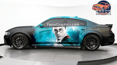 Harry Potter Itasha Full Car Vinyl Wrap Decal Sticker