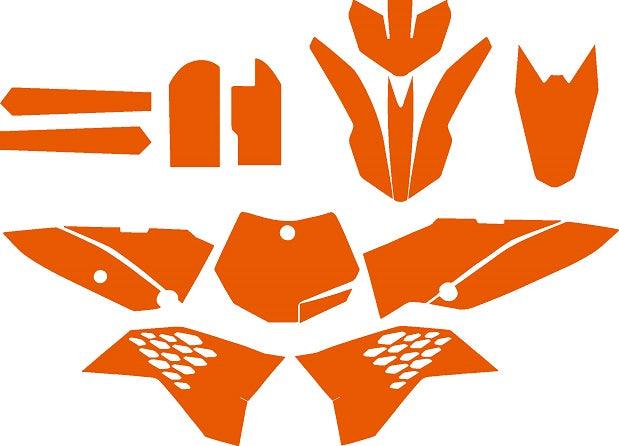 Personalized Graphics Kit Decal Wrap For KTM 65 09-15