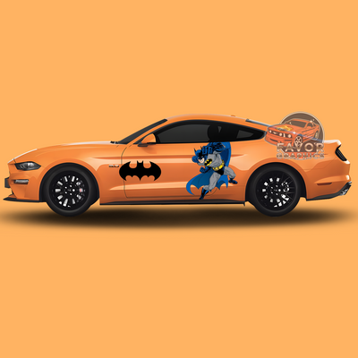 Batman Itasha Car Side Door Decal Vinyl Sticker