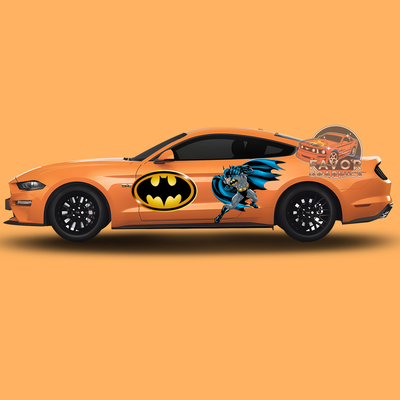 Batman Itasha Car Side Door Decal Vinyl Sticker