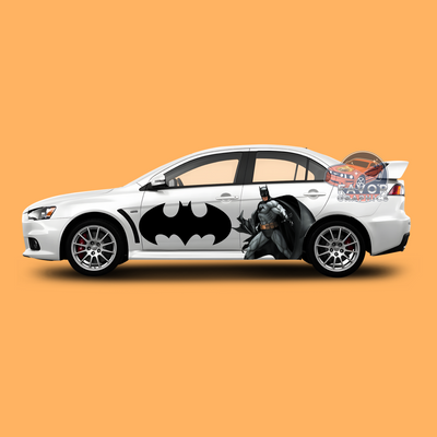 Batman Itasha Car Side Door Decal Vinyl Sticker