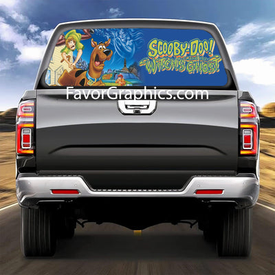 Scooby Doo Rear Window Perforated Graphic Vinyl Decal Cars Trucks