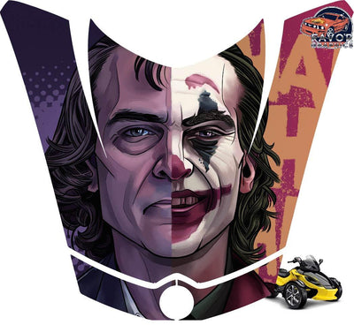 Joker Hood Vinyl Wrap Decal Sticker For Can-am Spyder RS GS