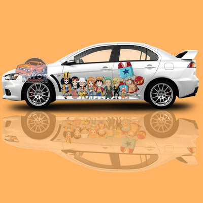 One Piece Itasha Car Side Door Decal - Vinyl Sticker