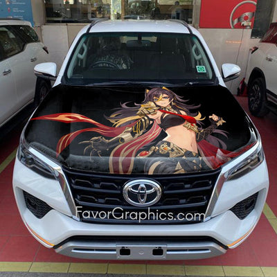 Dehya Genshin Impact Itasha Car Vinyl Hood Wrap Decal Sticker