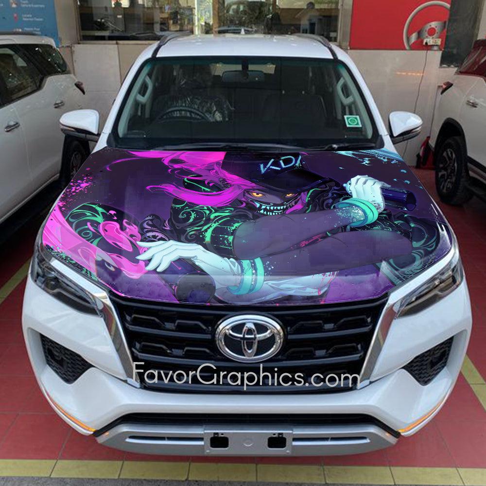 Akali K/DA Itasha Car Vinyl Hood Wrap Decal Sticker