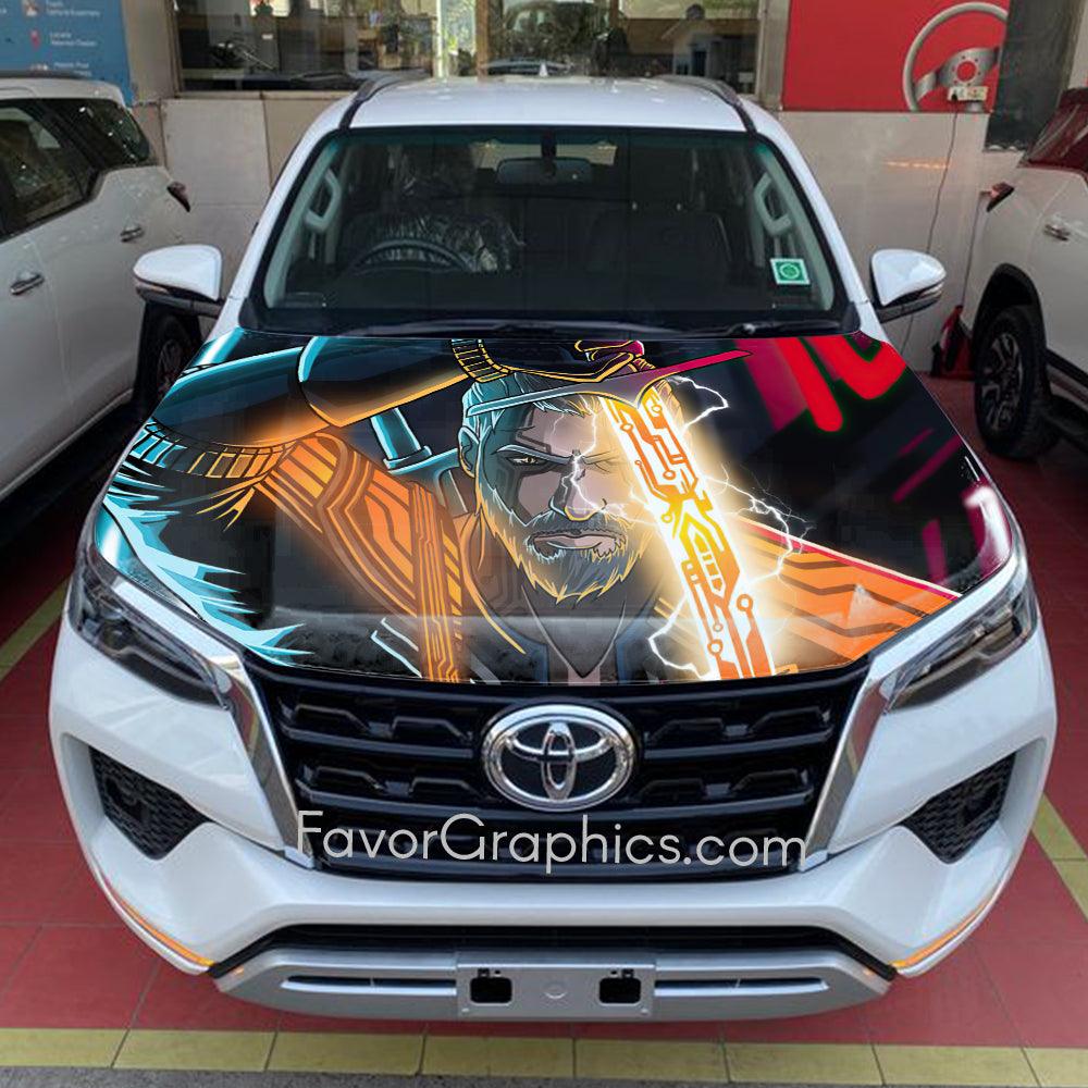 Geralt of Rivia Itasha Car Vinyl Hood Wrap Decal Sticker