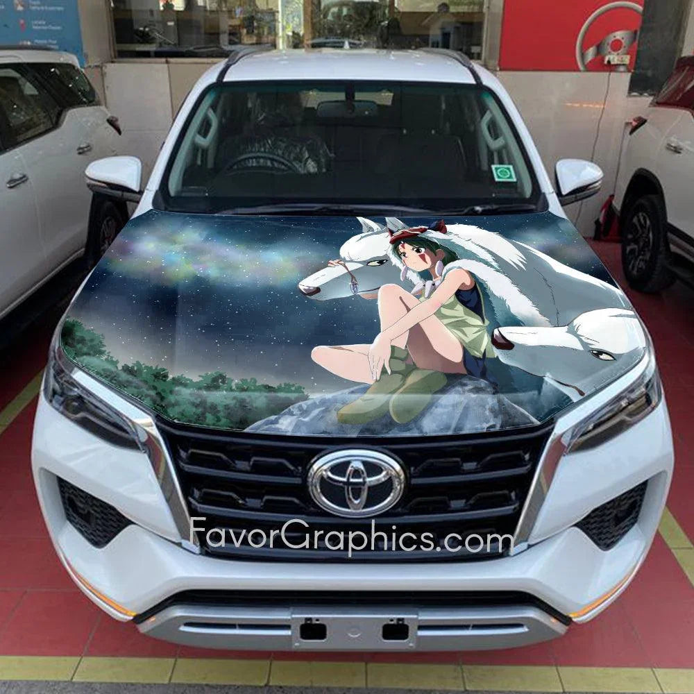 Princess Mononoke Itasha Car Vinyl Hood Wrap Decal Sticker – Favor Princess Mononoke Itasha Car Vinyl Hood Wrap Decal Sticker – Favor