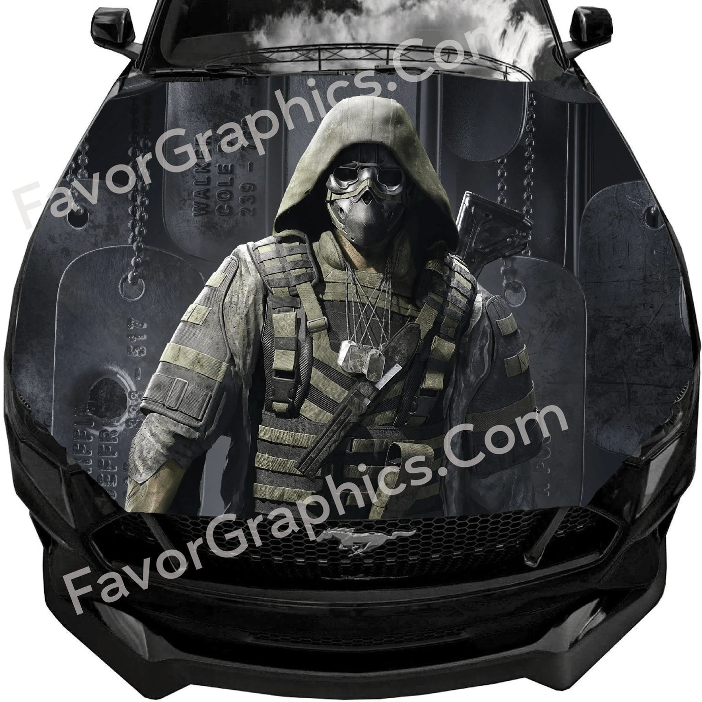 Breakpoint Galss Sticker Ghost Recon Breakpoint Car Decal Sticker Vinyl Hood Wrap – Favor Graphics
