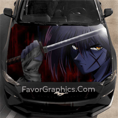 Kenshin Himura Car Decal Sticker Vinyl Hood Wrap