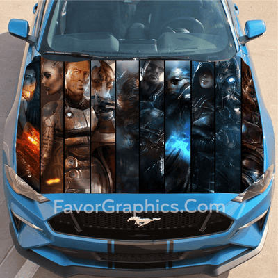 Mass Effect Car Decal Sticker Vinyl Hood Wrap