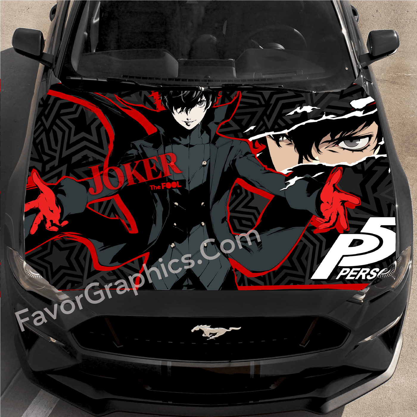SEXY ANIME CAR Hood Wrap Decal Vinyl Sticker Full Color Graphic Fit Any Car  Z $65.00 - PicClick