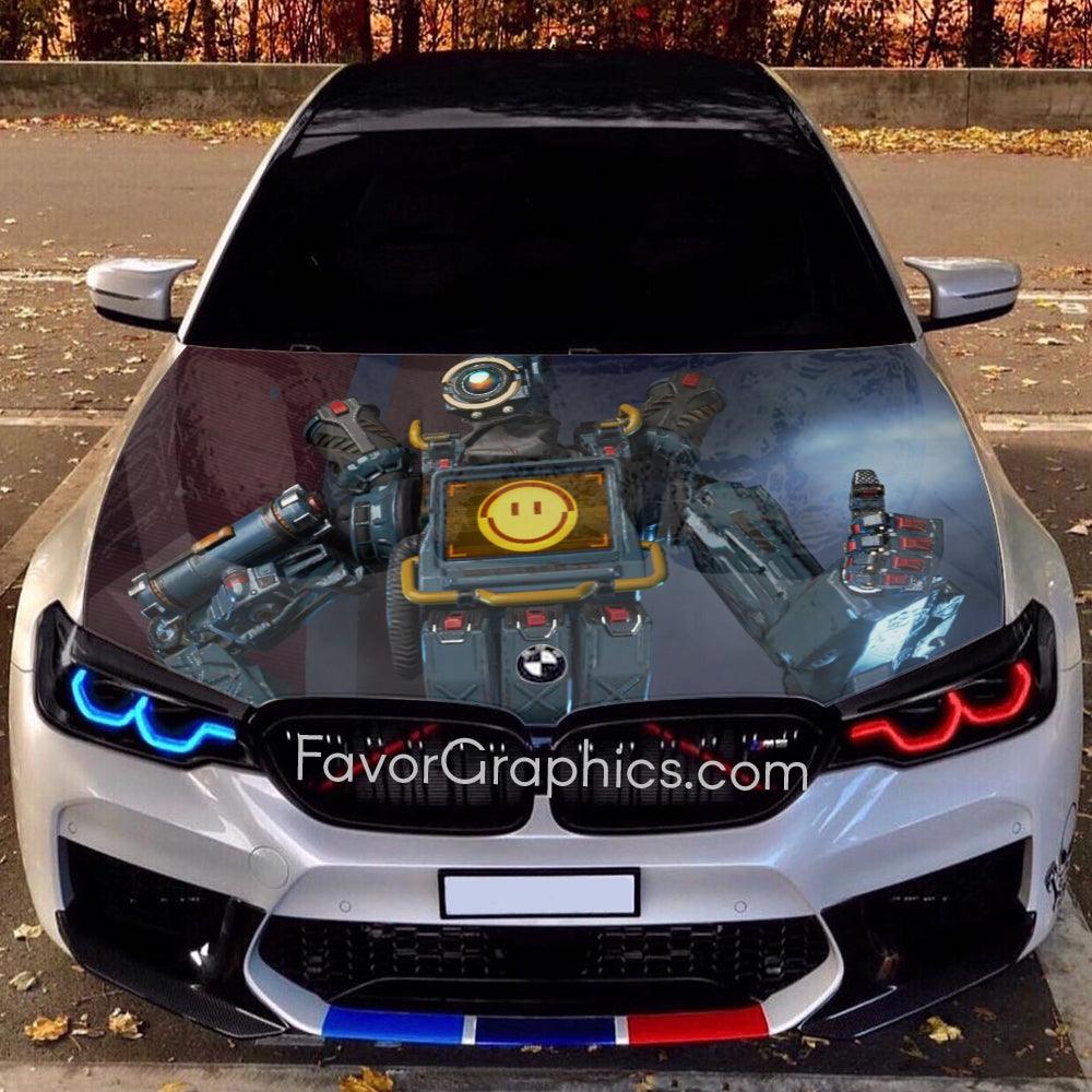 Pathfinder Apex Legends Itasha Car Vinyl Hood Wrap Decal Sticker