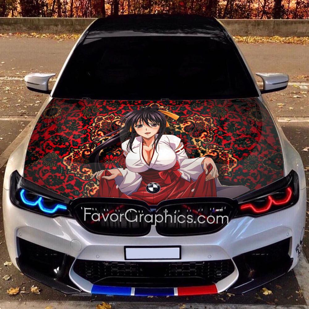 Akeno Himejima Cute High School DxD Weatherproof Anime Sticker 6 Car Decal