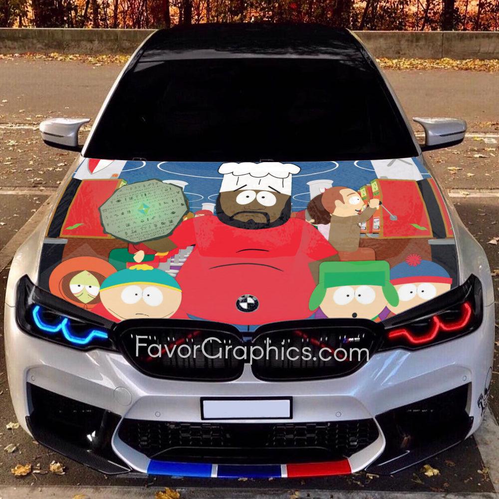 Chef South Park Itasha Car Vinyl Hood Wrap Decal Sticker
