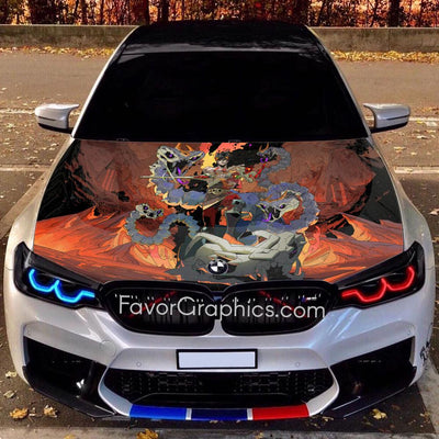 Hades Itasha Car Vinyl Hood Wrap Decal Sticker