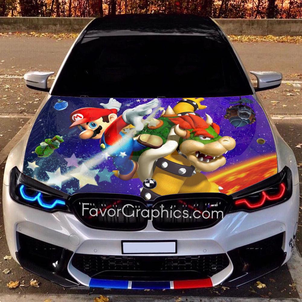 Custom Car Vehicle Graphic DIY Design Vinyl Wrap Kit 3M Film Mario