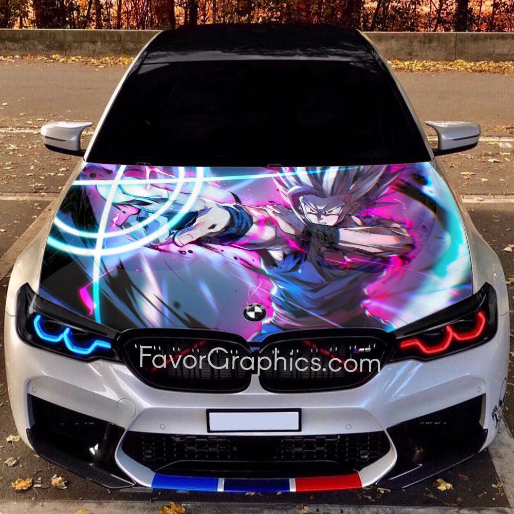 Gohan Car Gohan Dragon Ball Itasha Car Vinyl Hood Wrap Decal Sticker – Favor Graphics