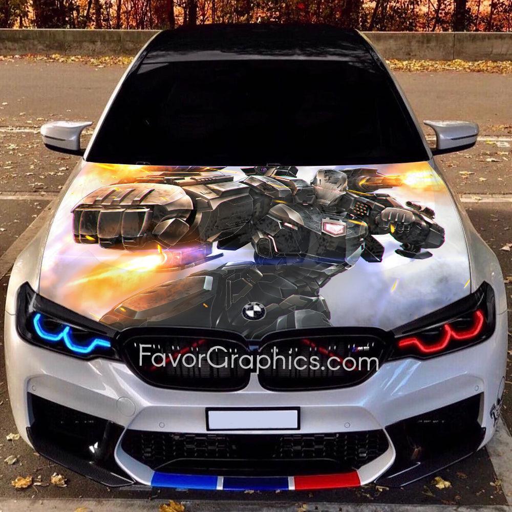 War Machine Itasha Car Vinyl Hood Wrap Decal Sticker – Favor Graphics