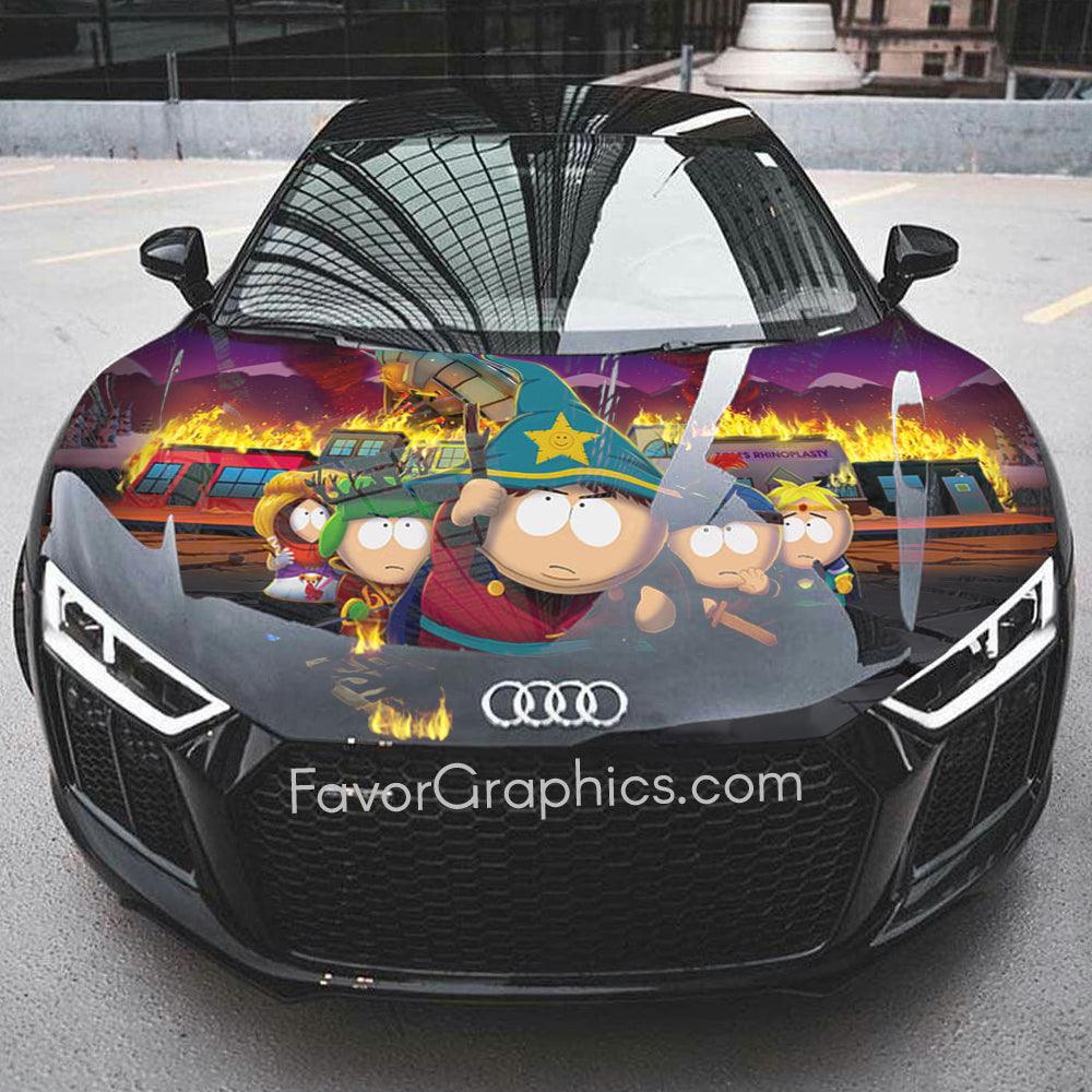 Eric Cartman South Park Itasha Car Vinyl Hood Wrap Decal Sticker