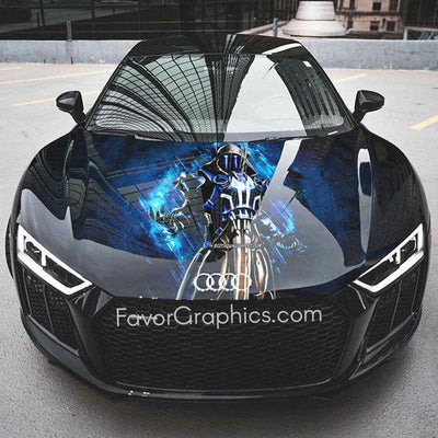 The Ice King Fortnite Itasha Car Vinyl Hood Wrap Decal Sticker