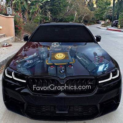 Pathfinder Apex Legends Itasha Car Vinyl Hood Wrap Decal Sticker