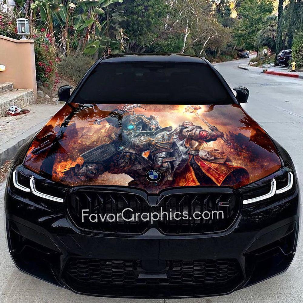 Warhammer Itasha Car Vinyl Hood Wrap Decal Sticker – Favor Graphics