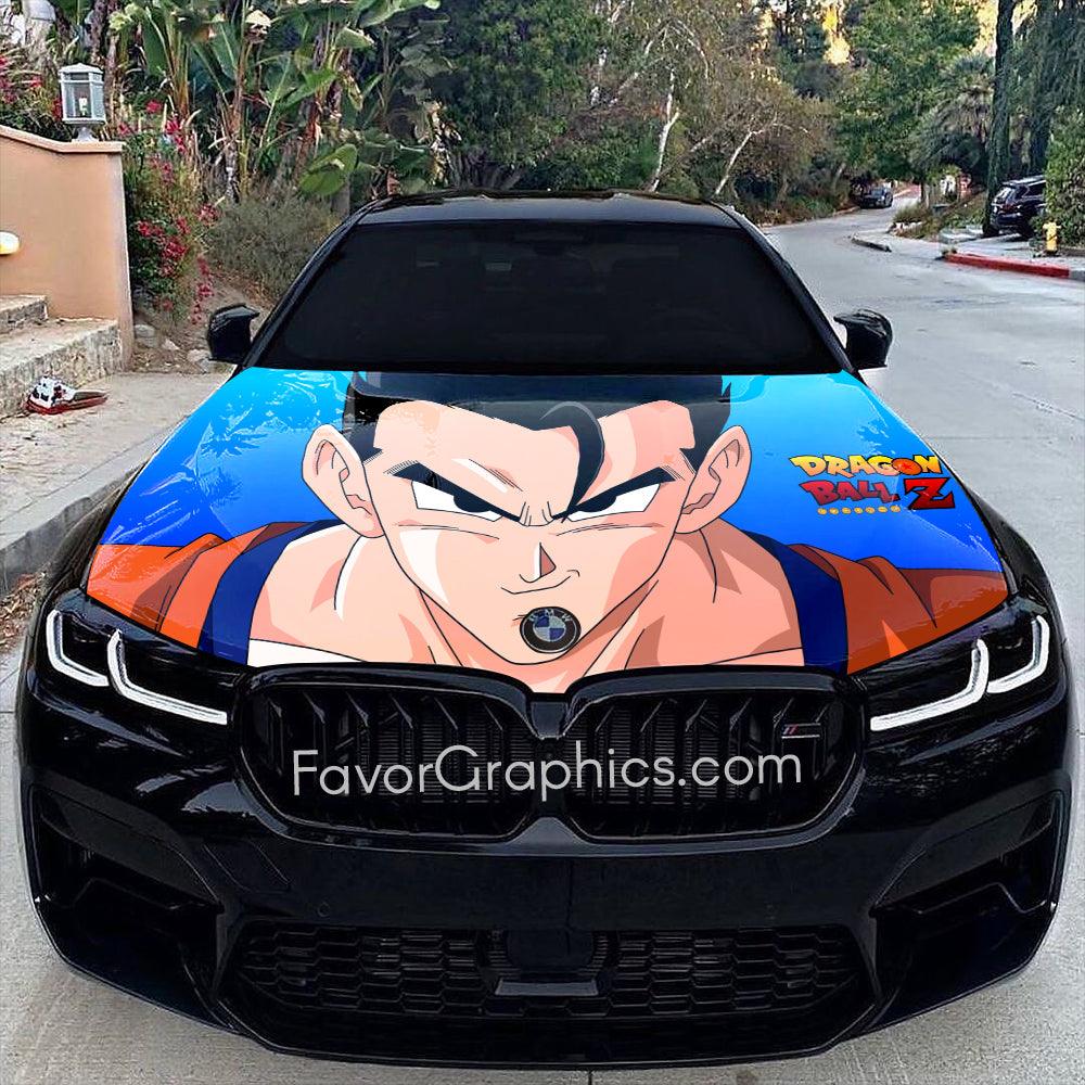 Gohan Dragon Ball Itasha Car Vinyl Hood Wrap Decal Sticker