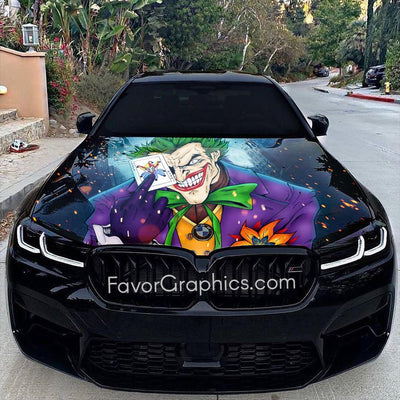 Joker Car Decal Sticker Itasha Vinyl Hood Wrap