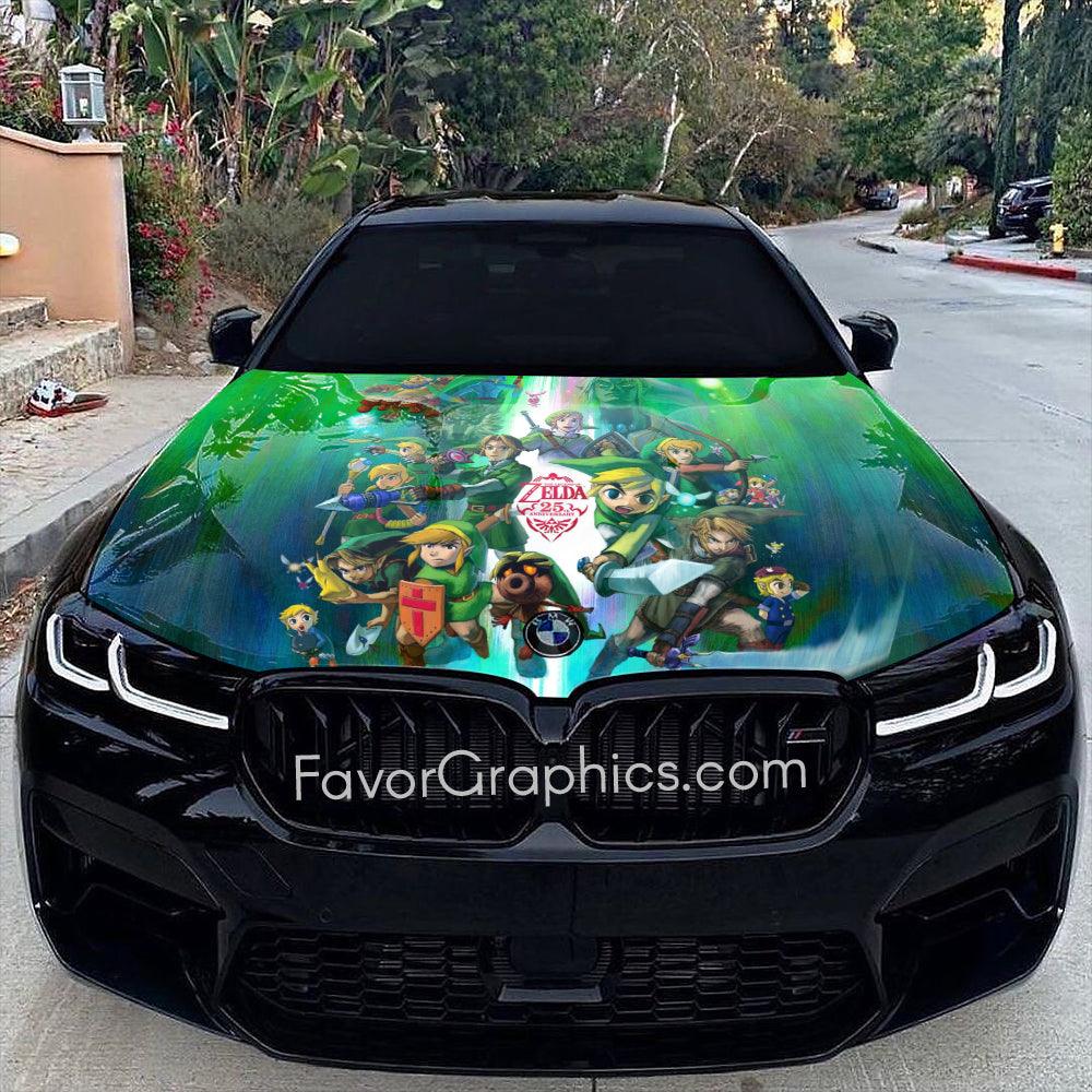 The Legend of Zelda Itasha Car Vinyl Hood Wrap Decal Sticker