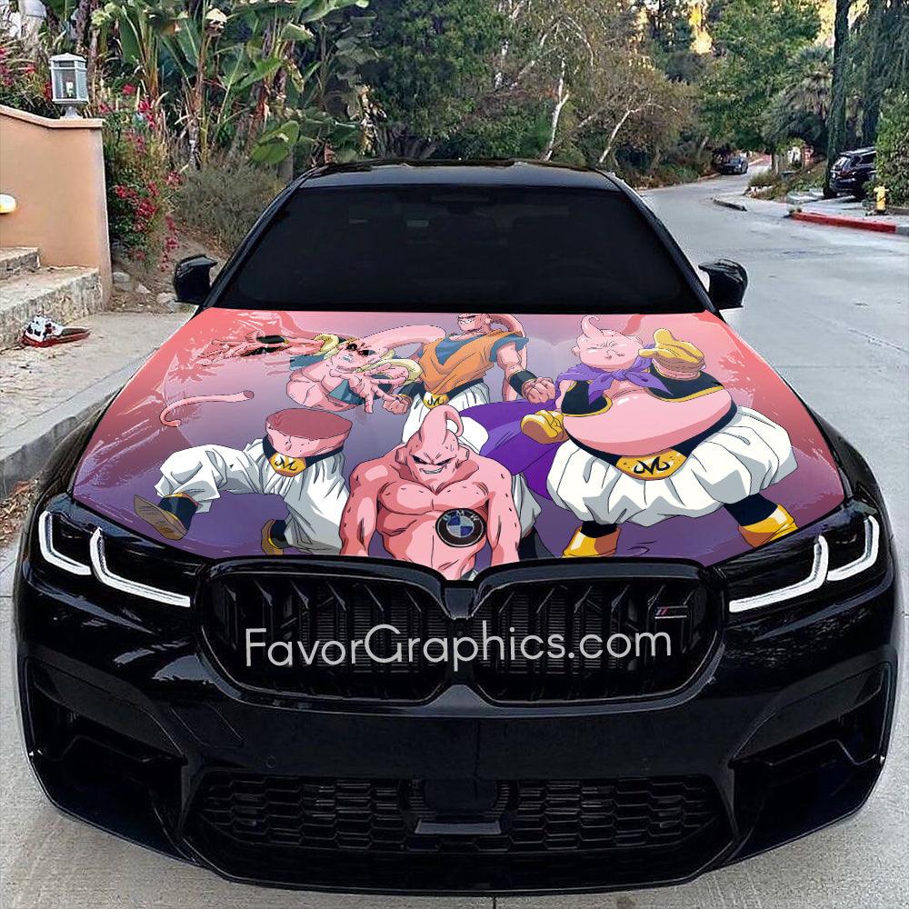 Majin Buu Dragon Ball Itasha Car Vinyl Hood Wrap Decal Sticker – Favor  Graphics