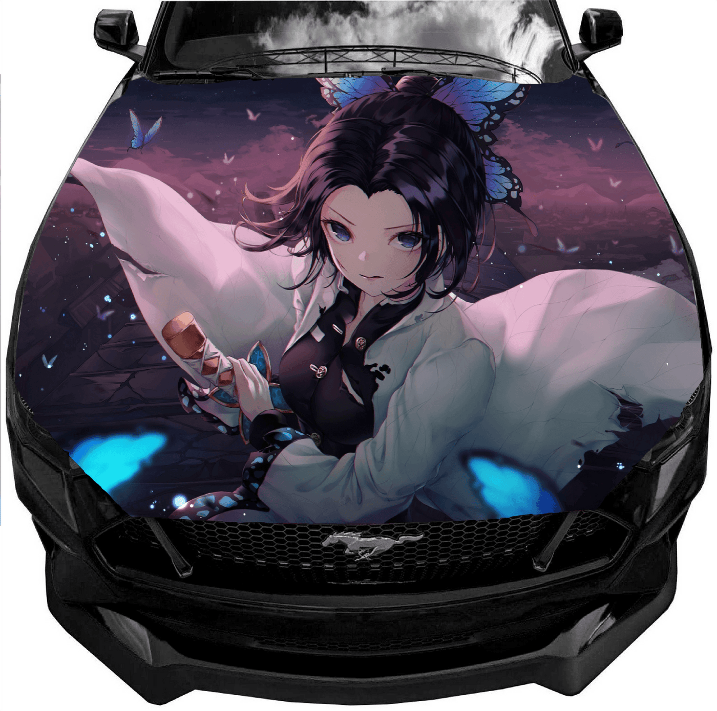 Japanese Anime Sexy Girl Car Side Full Wrap Sticker Car Decal Decorative  Cut Body Racing Graphic Decal Vinyl Wrap Beauty Design - AliExpress