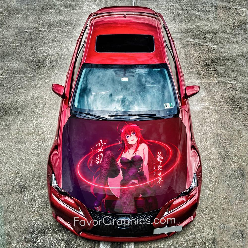 High School DxD Rias Gremory Vinyl Hood Wrap, Sexy Girl, Car Wrap – Favor  Graphics