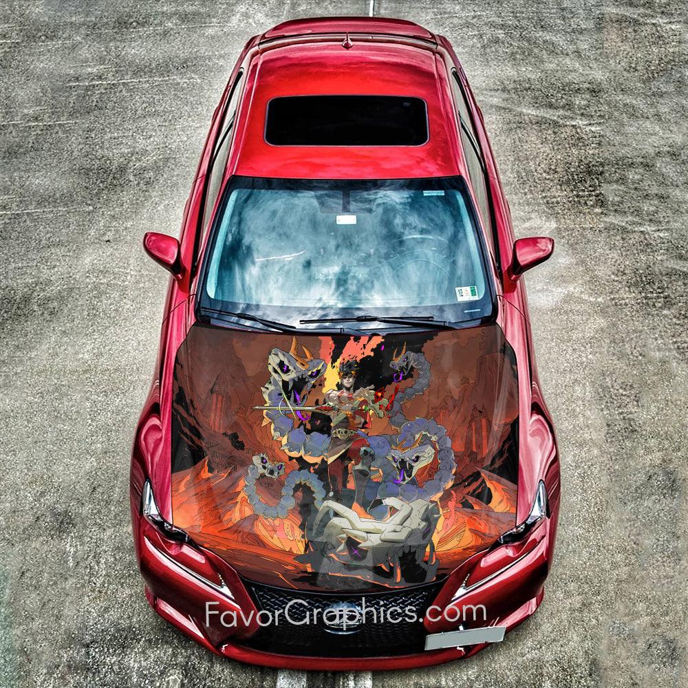 Hades Itasha Car Vinyl Hood Wrap Decal Sticker