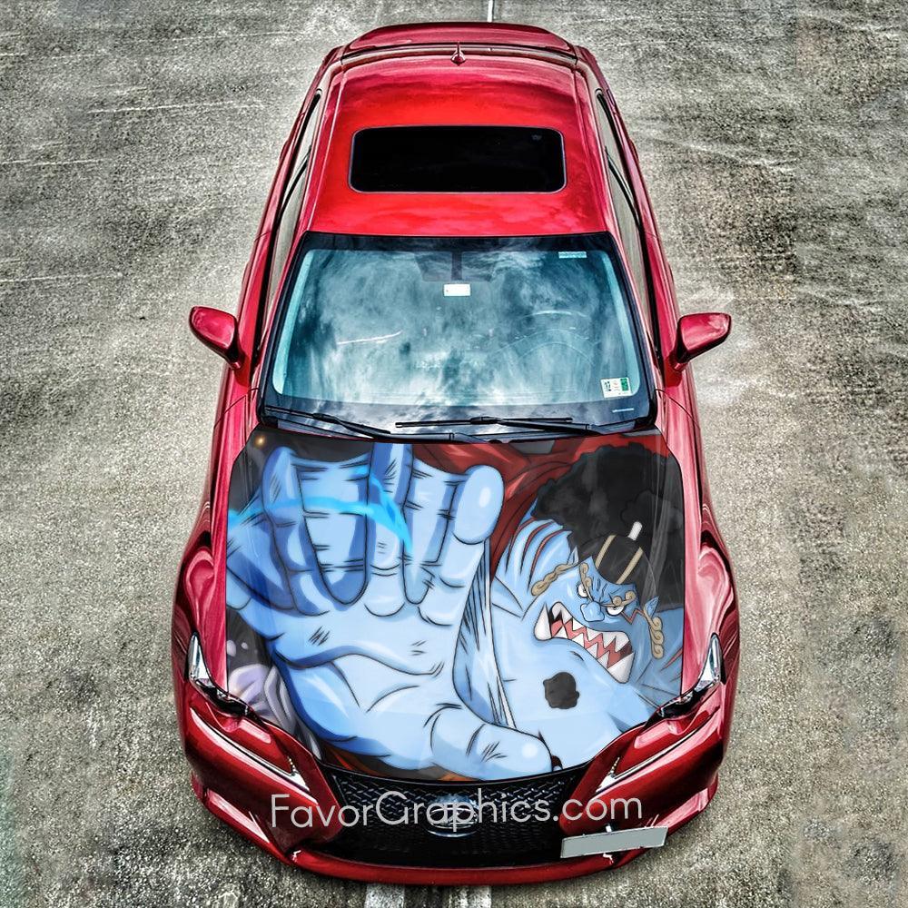 Sticker Jimbe Jinbe One Piece Itasha Car Vinyl Hood Wrap Decal Sticker – Favor Graphics