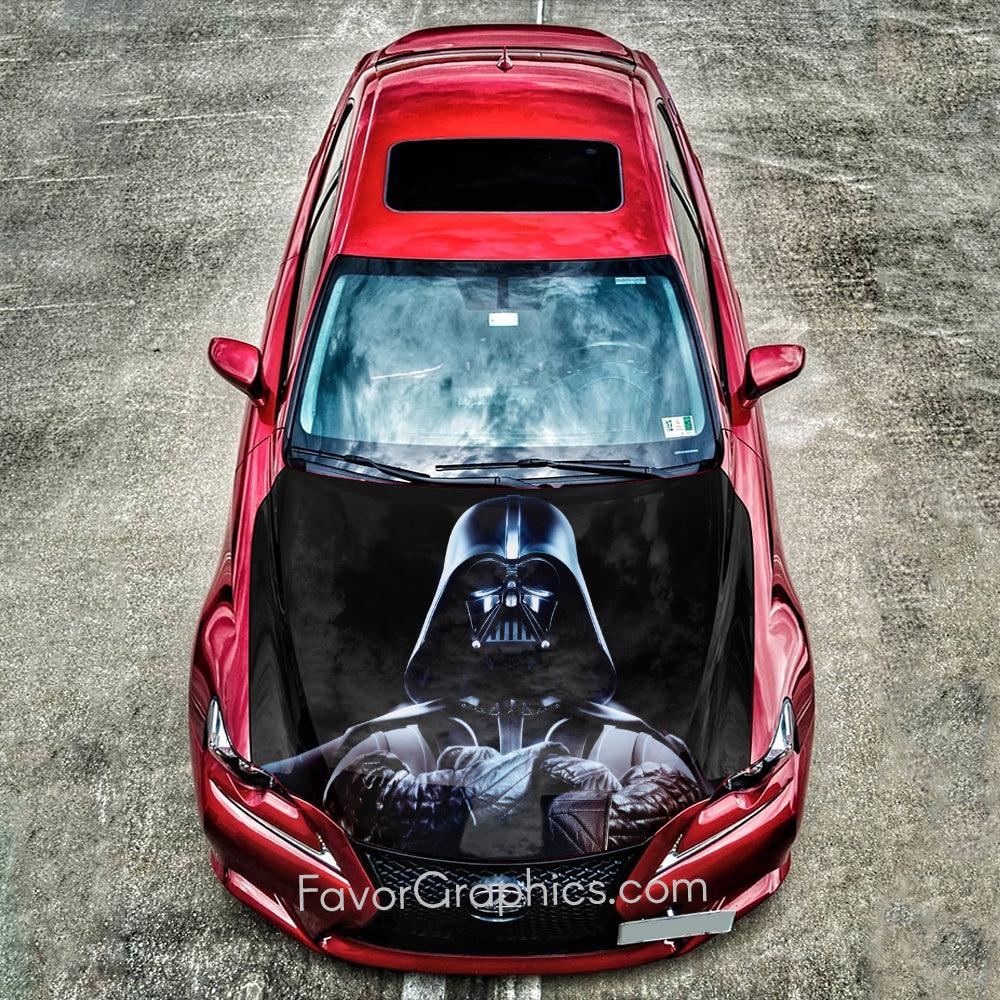 Vinyl Car Hood Wrap Color Graphics Decal Star Wars Hero Darth