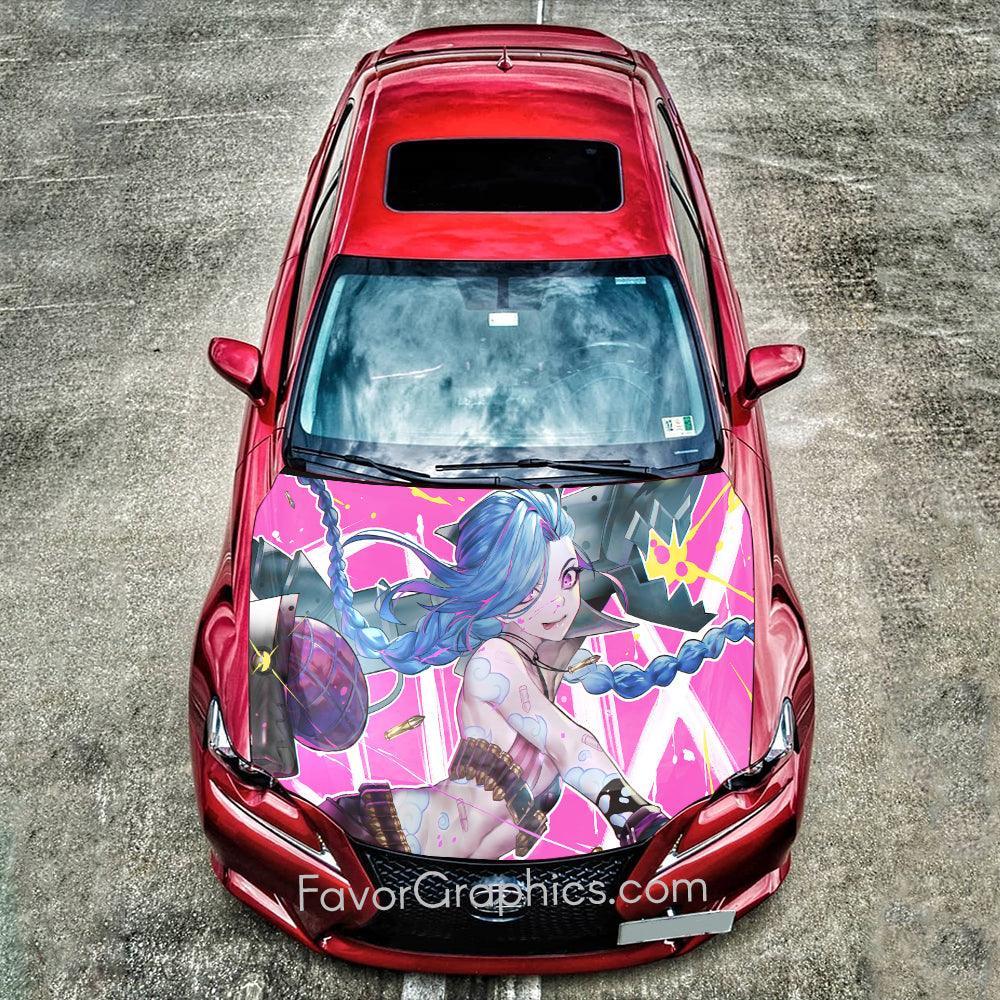 Jinx Decal Code Jinx League of Legends Itasha Car Vinyl Hood Wrap Decal Sticker – Favor ...