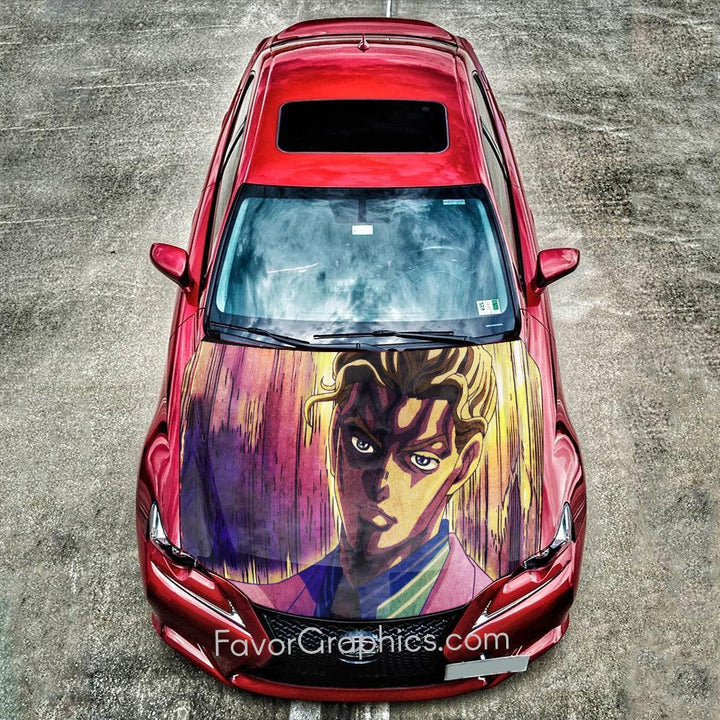 Jojo's Bizarre Adventure Yoshikage Kira Car Decal Vinyl Hood Wrap