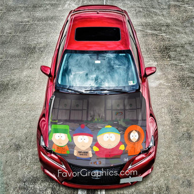 Kyle Broflovski South Park Itasha Car Vinyl Hood Wrap Decal Sticker
