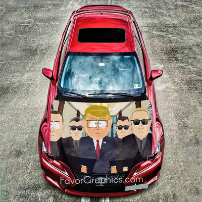 Mr. Garrison South Park Itasha Car Vinyl Hood Wrap Decal Sticker