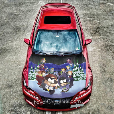 South Park Itasha Car Vinyl Hood Wrap Decal Sticker