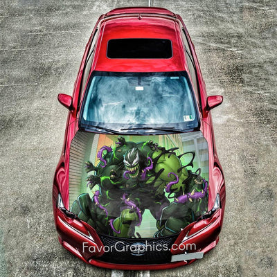 Venom Incredible Hulk Decal Vinyl Car Hood Wrap Sticker