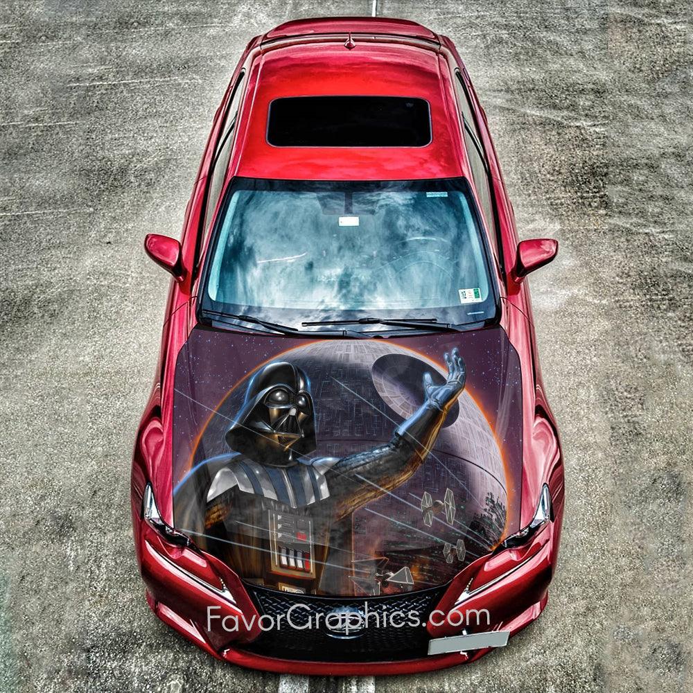 Darth Vader Itasha Car Vinyl Hood Wrap Decal Sticker