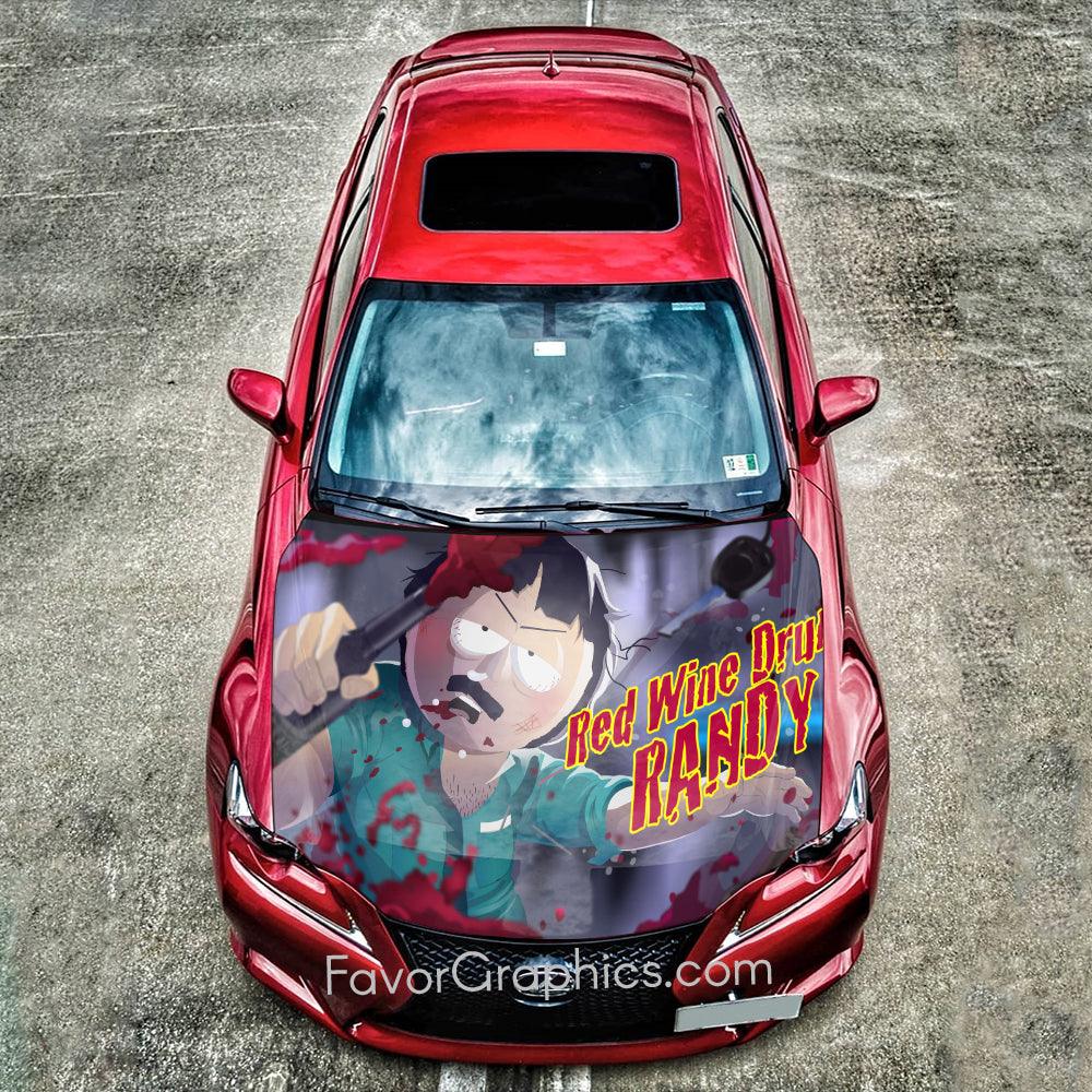 Randy Marsh South Park Itasha Car Vinyl Hood Wrap Decal Sticker
