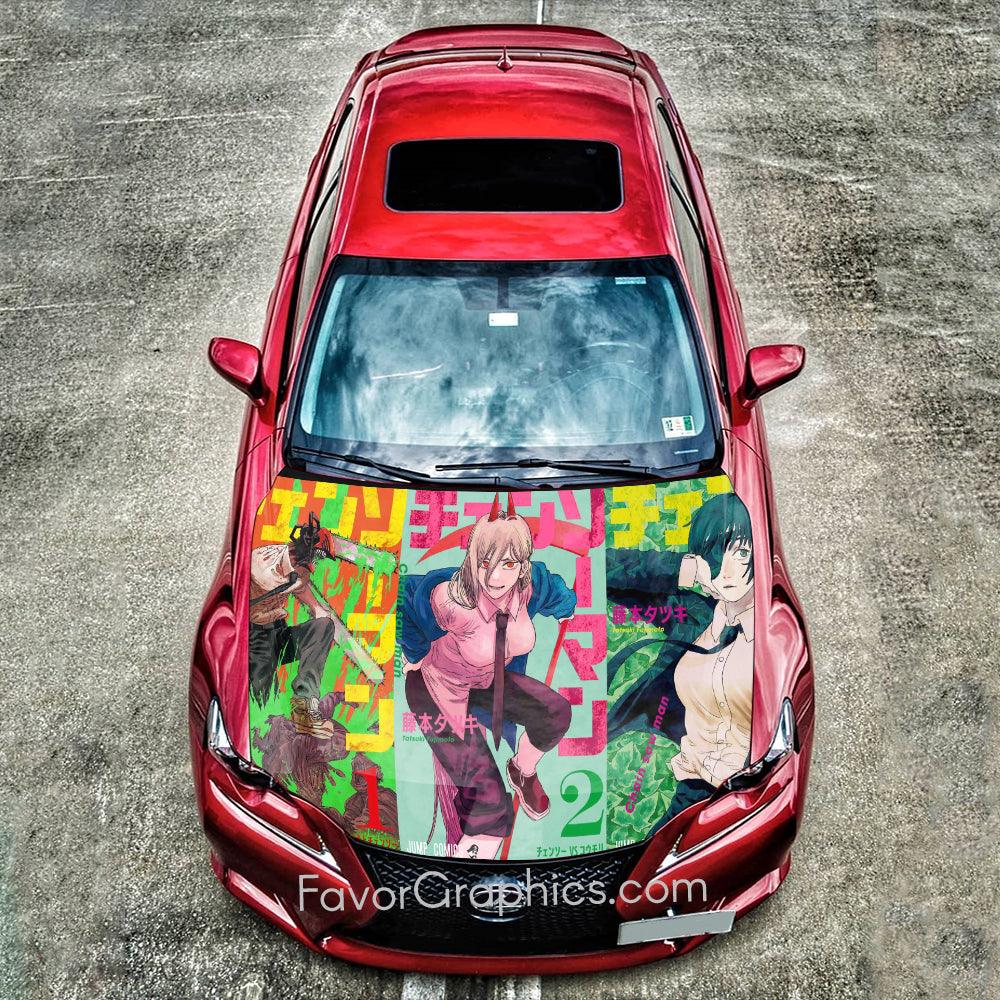 Reze Chainsaw Man Anime Weatherproof Sticker 6 Car Decal