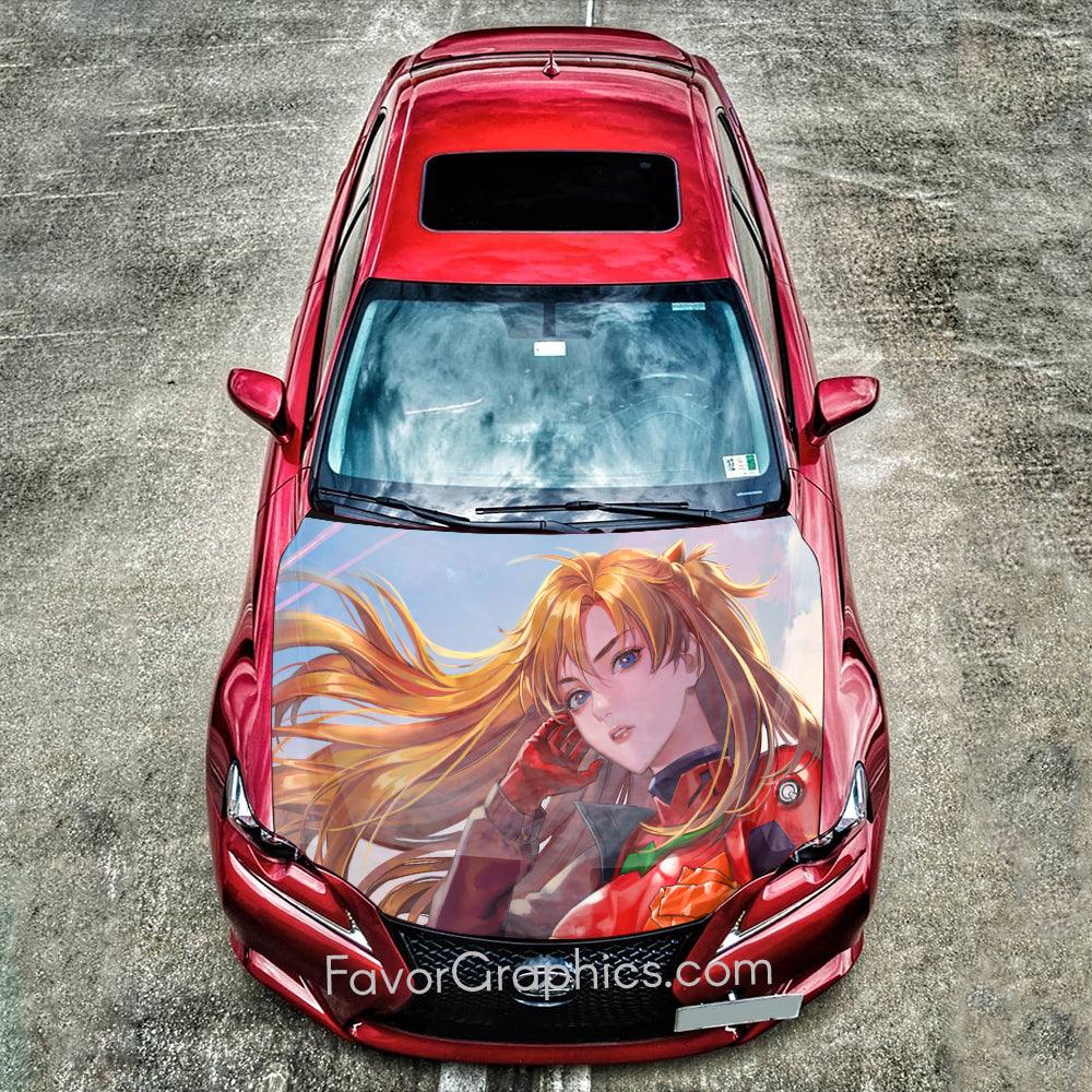 Asuka Langley Soryu Itasha Car Vinyl Hood Wrap Decal Sticker – Favor  Graphics