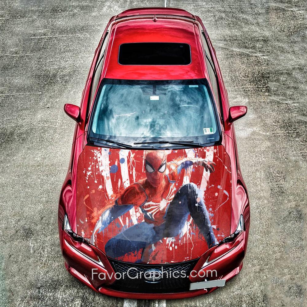 Spider-Man Itasha Car Vinyl Hood Wrap Decal Sticker – Favor Graphics