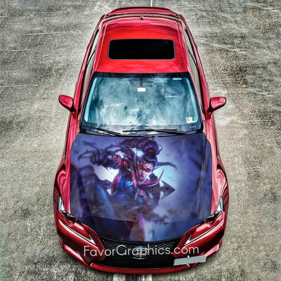 Vayne League of Legends Itasha Car Vinyl Hood Wrap Decal Sticker