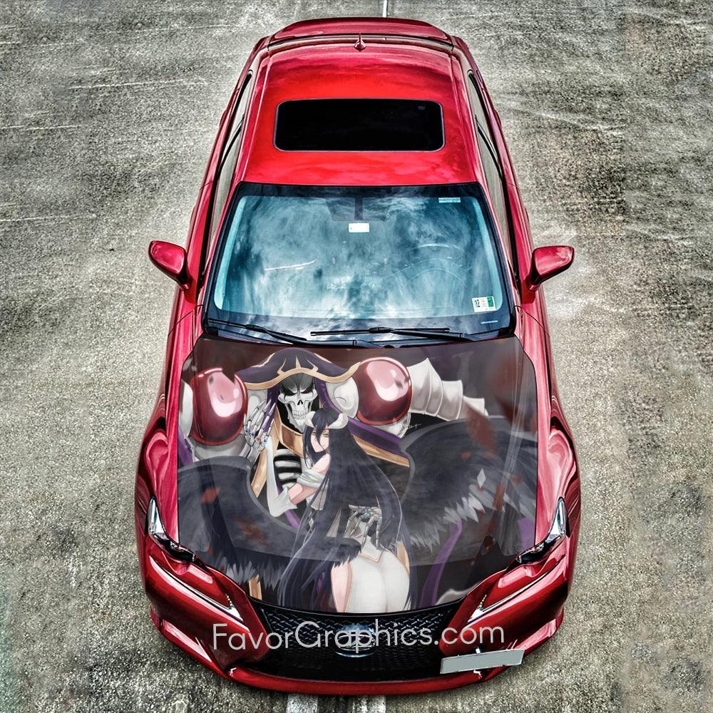 Ainz Ooal Gown Overlord Itasha Car Vinyl Hood Wrap Decal Sticker
